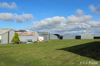 - A section of the many hangars scattered about at Dunkeswell. - by Clive Pattle