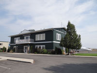  @ Bend Municipal Airport - Airport offices at Bend muni airport OR - by Jack Poelstra