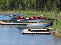  @ Christiansen Lake Seaplane Base - Christiansen lake seaplane base Talkeetna AK - by Jack Poelstra