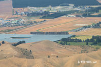  @ Cromwell Racecourse Aerodrome Airport - Cromwell racecourse is hidden away on the eastern side of the racecourse track. Viewed here from the north-west at 3000'AMSL - by Peter Lewis
