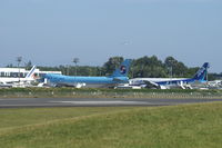  - Boeing only permitted photos from the carpark area.  Before the site tour, all cameras were locked away out of use.  My visit was with a tour group in June 2006. - by Neil Henry