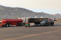  - More vehicles, gear in support of the Thomas Fire suppression from SZP. - by Doug Robertson