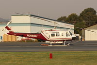  - N205GH 1965 Bell UH-1H IROQUOIS, Lycoming T53L-703 Turbo shaft, at SZP Fire Base - by Doug Robertson