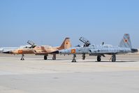  - Two F-5Ns parked on the south ramp from VFC-13  “Saints”, NAS Fallon, NV.
 - by Gerald Howard