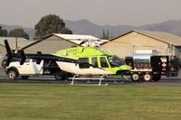  - N922FS 2004 Bell 407, Rolls Royce 250-C47B Turboshaft 813 SHp, at Thomas fire Firebase - by Doug Robertson