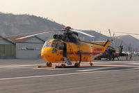  - N1043T 1982 Sikorsky S-61A Firebomber at SZP Firebase.  The S-61A is a version of the US Navy/Marine Corps Sea King without the floats. - by Doug Robertson