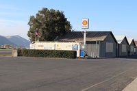  - Santa Paula self-serve SHELL 100LL Fuel Dock, note lower price - by Doug Robertson