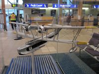  - YVR South Terminal. Model of Vickers Supermarine Stanraer flying boat - by Manuel Vieira Ribeiro