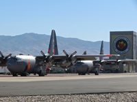  - C-130Hs parked on the NIFC ramp. - by Gerald Howard
