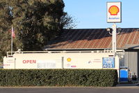  - Santa Paula SHELL 100LL self-service Fuel Dock, no price change - by Doug Robertson