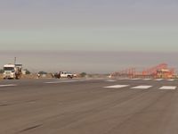  - Yearly painting of the runways. - by Gerald Howard