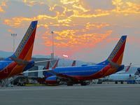  - Early morning over the B Concourse on a smoky day. - by Gerald Howard