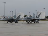  - Canadian F-18s from 409 Squadron, Cold Lake, Canada. - by Gerald Howard
