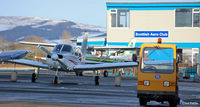  - Apron scene at EGPT - by Clive Pattle