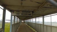  - The old tarmac walkway used when the airport was still the key domestic airport Melbourne. - by paul jenkins