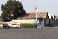  - Santa Paula SHELL 100LL Self-Serve Fuel Dock, no price change - by Doug Robertson