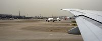  - Waiting for take-off at Shanghai-Pudong International Airport - by miro susta