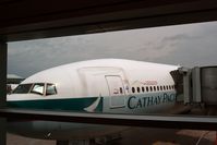  - Cathay Pacific Boeing 777-300ER docked at Toronto Perason International Airport, Canada - by miro susta
