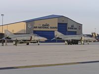  - German F-4s parked on the Idaho ANG ramp. - by Gerald Howard