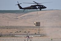  - UH-60L getting ready to land.  1-183rd AVN BN, Idaho Army National Guard.
 - by Gerald Howard