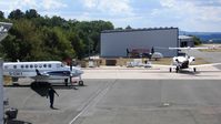 - Super King Air 350 Bayreuth Airport - by flythomas
