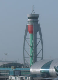  - Tower from Dubai international Airport - by Willem Göebel
