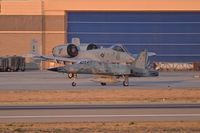  - Navy F-5N taxiing on Bravo in front of A-10C of the Idaho ANG. - by Gerald Howard