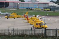 - NHV Helicopters share the Saxon Ramp
OO-NSN, OO-NSQ , OO-NHY - by AirbusA320