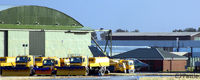  - Airfield Support vehicles in ready for winter action at RAF Lossiemouth - by Clive Pattle