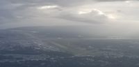  - Passing the Marine Air Station at Cherry Point on the way to KMRH to drop Hurricane Florence relief supplies. The weather has yet to really improve. - by Jim Monroe