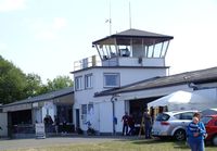  @ EDRV - airside view of terminal and tower at Wershofen airfield - by Ingo Warnecke