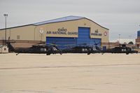  - MH-60M from the 160th SOAR parked on the Idaho ANG ramp. - by Gerald Howard