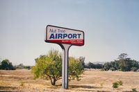  - Nut Tree Airport sign. - by Clayton Eddy