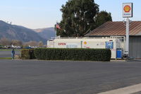  - Santa Paula Shell 100LL Self-Serve Fuel Dock, note lower price  - by Doug Robertson