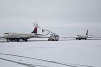  - Lined up on the remote parking area. - by Gerald Howard
