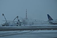  - De icing at the gate. - by Gerald Howard