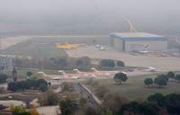  - Arrival in MAD, view of the technical area with a number of stored aircraft. - by FerryPNL