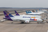  - Cologne Airport Cargo Ramp. Picture taken from the visitors platform at terminal 1 - by Michael Schlesinger