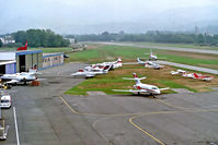  @ Lugano-Agno Airport - View from old terminal. - by Ray Barber