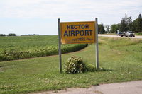 Hector Municipal Airport photo, click to enlarge