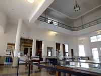  - the main hall of the Houston Municipal Airport terminal building - restored and maintained by volunteers and staff of the 1940 Air Terminal Museum - by Ingo Warnecke