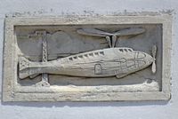  - details of the relief ornaments on the Houston Municipal Airport terminal building - restored and maintained by volunteers and staff of the 1940 Air Terminal Museum - by Ingo Warnecke