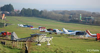  - Popham, Hampshire - GA aircraft line up - by Clive Pattle