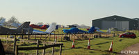  - Popham airfield view facing west - by Clive Pattle