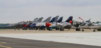  - Flight line, St Dizier-Robinson Air Base 113 (LFSI) Open day 2017 - by Yves-Q