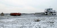  - Swansea Airport in the snow. - by Roger Winser