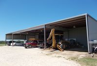  @ Old Kingsbury Aerodrome Airport - the workshop hangar of the Pioneer Flight Museum at the Old Kingsbury Aerodrome, Kingsbury TX - by Ingo Warnecke