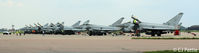  - RAF 29 (R) Sqn line-up on the ramp @ RAF Coningsby - by Clive Pattle