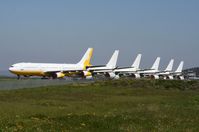  - Decomissioned A340's at Tarbes, France - by FerryPNL