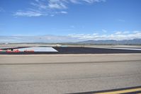  - Cement & asphalt ready for hangars to be moved. - by Gerald Howard